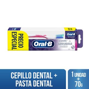 Crema Dental 3D White Brilliant Fresh 53ml + Cepillo Dental X 1und