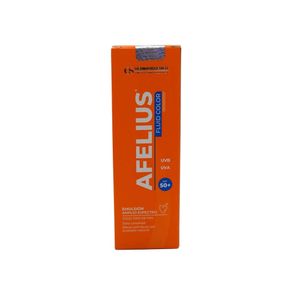 Protector Solar Afelius 50 Fluid Color X 50G