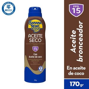 Bronceador en Aceite Seco Banana Boat FPS15 x 170g