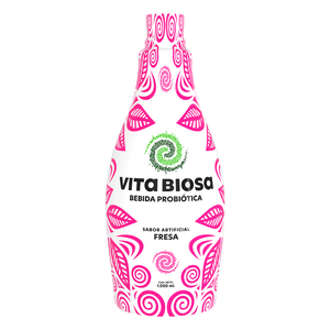 Bebida Probiotica Vita Biosa Sabor Fresa X 1000ml