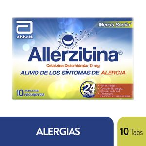 Allerzitina 10Mg X 10 Tabletas