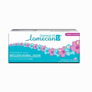 Lomecan Crema Vaginal Antimicotico Clotrimazol 20G
