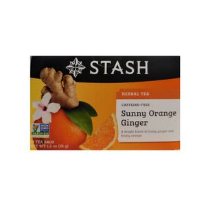 Te Herbal Stash Sunny Orange Ginger X 36g X 18