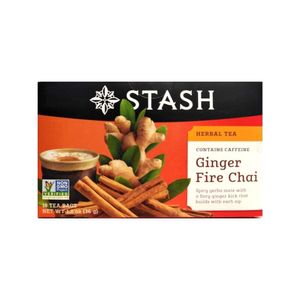 Te Herbal Stash Ginger Fire Chai X 36g X 18