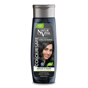 Mascarilla Capilar Naturaleza y Vida Coloursafe Cabellos Negros X 300Ml