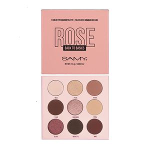 Paleta Sombra Compacto Samy Rose #9 X 7.5g