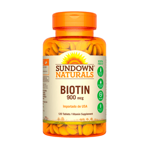 Biotin Sundown Naturals 900Mcg X 120 Tabletas