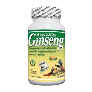Ginseng Natural Freshly 250Mg X 50 Capsulas