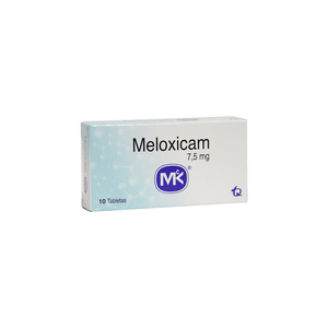 Meloxicam Mk 7.5Mg Caja X 10 Tabletas