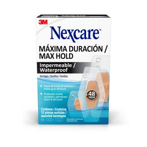 Curas Surtidas Nexcare Impermeable X 12Und