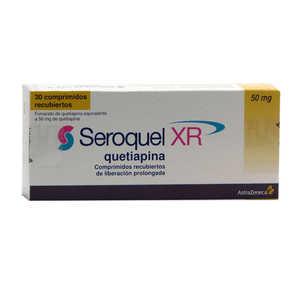 Seroquel Xr 50Mg Caja X 30 Comprimidos