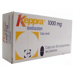 Keppra 1000Mg Caja X 30 Comprimidos