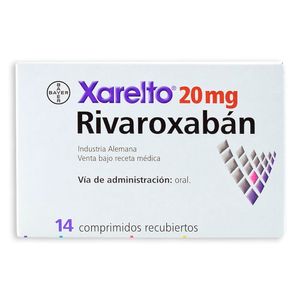 Xarelto 20Mg X 14 Comprimidos