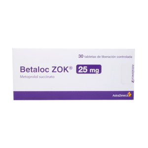 Betaloc Zok 25Mg 30 X Tabletas