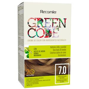 Tinte Green Code Rubio Mediano Natural X 50G