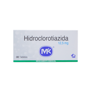 Hidroclorotiazida Mk 12.5Mg Caja X 30 Tabletas