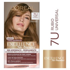 Tinte Excellence 7U Rubio Universal