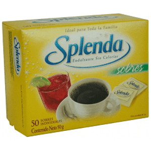 Endulzante Splenda 50 Sobres X 50 Gramos