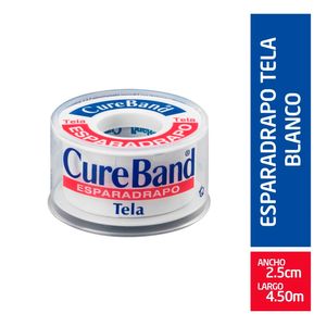 Esparadrapo Tela Cureband 1X5 X 1Und