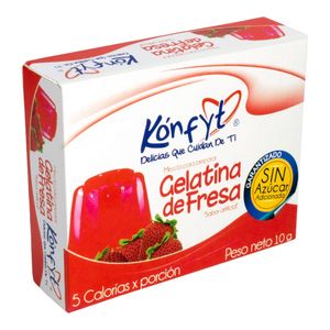 Gelatina Konfyt Fresa X 10G