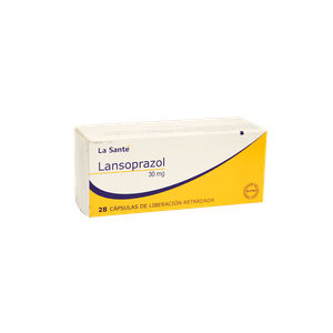 Lansoprazol  30Mg Caja X 28 Capsulas La Sante