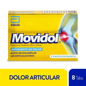 Movidol X 8 Tabletas Recubiertas
