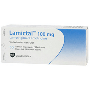 Lamictal 100Mg Caja X 30 Tabletas