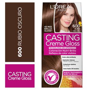 Tinte Capilar L'Oréal Casting Creme Glosstono 600 Rubio Oscuro