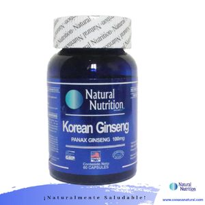 Korean Ginseng X 60 Softgels