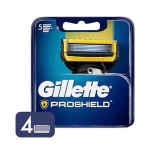 Repuestos De Afeitar Gillette Proshield X 4Und