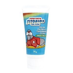 Crema Dental Fitokids Fluor Saber Menta X 75g