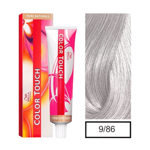 Tinte Color Touch 9-86 Rubio Extra Claro Perla Violeta