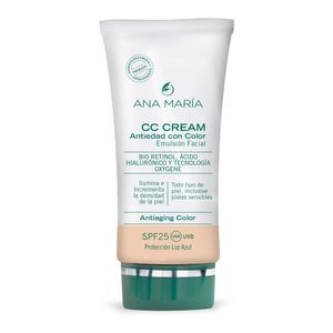 Cc Cream Antiedad Con Color Claro ANA MARIA  40g