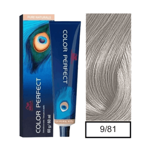 Tinte Color Perfect 9-81 Rubio Extra Claro Perla Ceniza