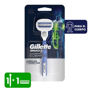 Maquina Afeitar Gillette Mach 3 Cuerpo X 1Und