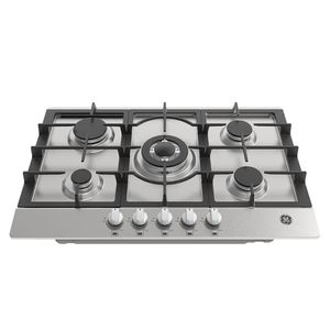 Cubierta de Empotre a Gas 77 cm Inoxidable GE Appliances - CGG7710I2