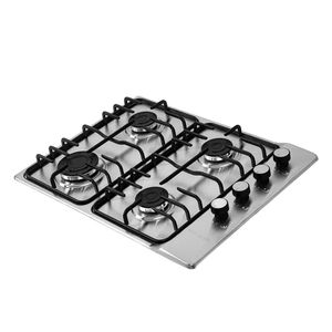 Estufa De Empotrar Challenger 58.5cms 4 Puestos Gas Natural SP5040 Plateado
