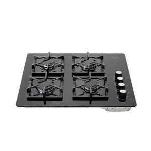 Estufa de empotrar Haceb 66 cm 4 Puestos Gas Natural Tandoori 6654 Negro