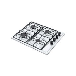 Estufa de empotrar Challenger 65,5 cm 4 Puestos Gas Natural SS6640 Plata