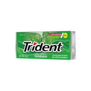 Chicle Trident  Yerbabuena X 30.6G