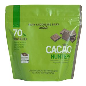 Tumaco Hunters Minis Cacao Hunters 70% X 240gr
