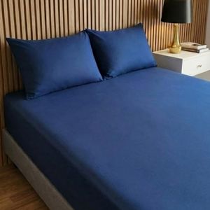 Semijuego Sábana Navy Peony – Azul